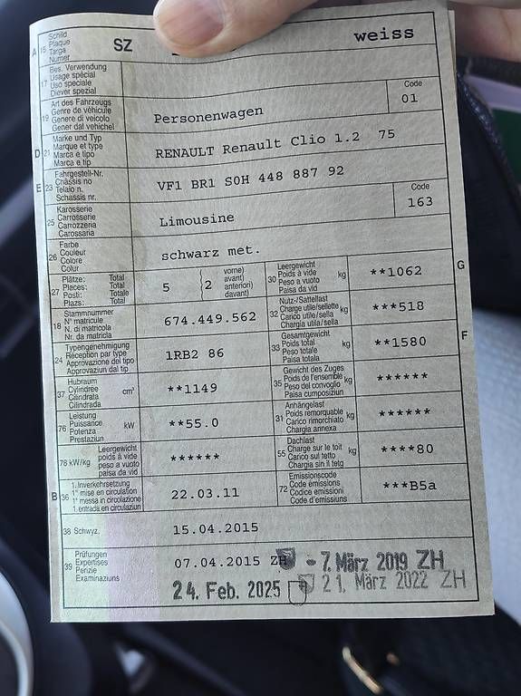 Autos: gepflegtes Renault clio  – Gebraucht aus Tuggen von Ridbou21 3