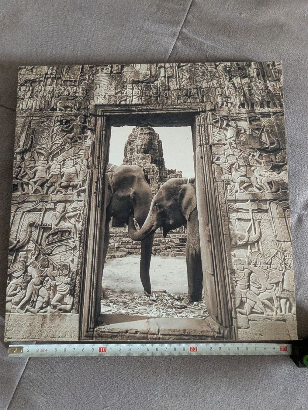 Foto & Immagini: Bild mit Elefanten Paar und Tempel – Usato da Pfäffikon SZ venduto da deyjanira