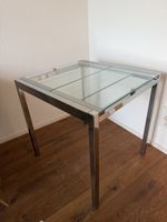Ausziehtisch Metall Glas 