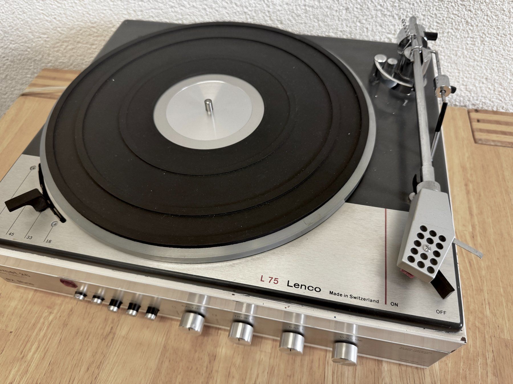 Lenco Giradischi: LENCO L75/COMET26 – Usato da Zürich venduto da Tapehead 3