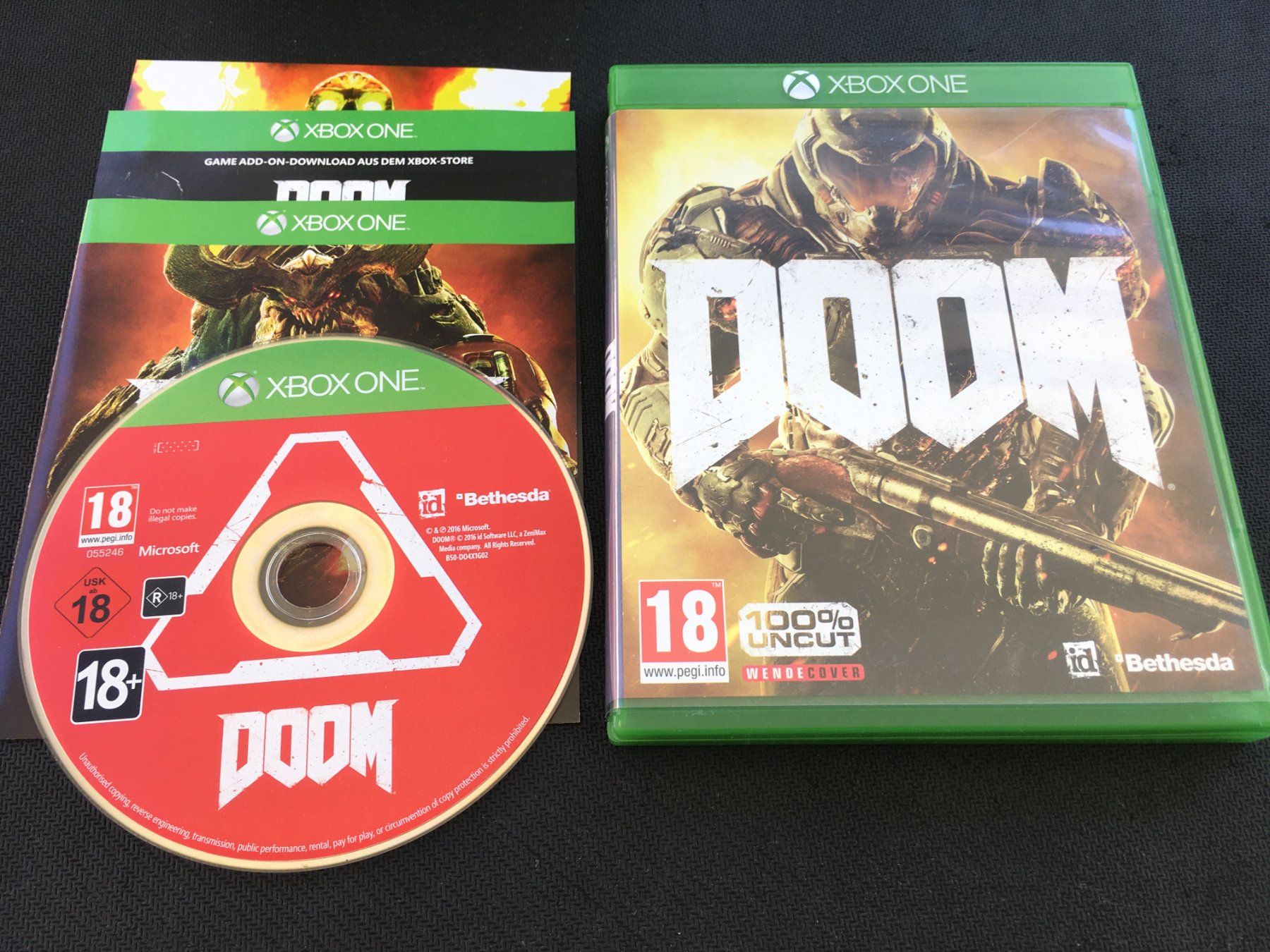 Microsoft Giochi: Doom - Xbox One game – Usato da St.Gallen venduto da Punktchen01