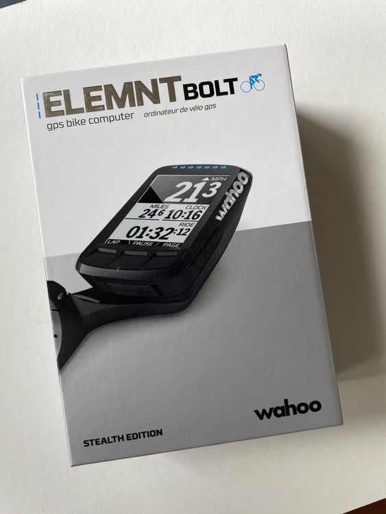 Wahoo Element Bolt V1 / GPS Bike Computer Kaufen auf Ricardo