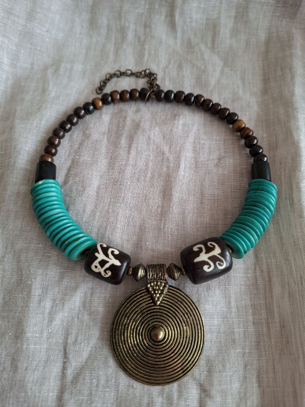 Ketten: Collier Ethnique - Statement Bohème Tribal – Neu (gemäss Beschreibung) aus Lutry von Sim_Sta 4