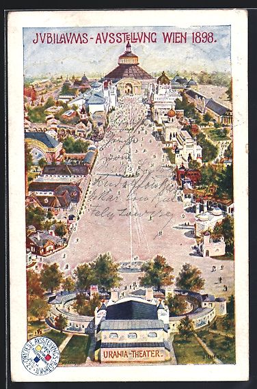 Cartoline postali: Philipp Kramer: Wien, Jubiläums-Ausstel – Usato da Berlin venduto da bartko-reher