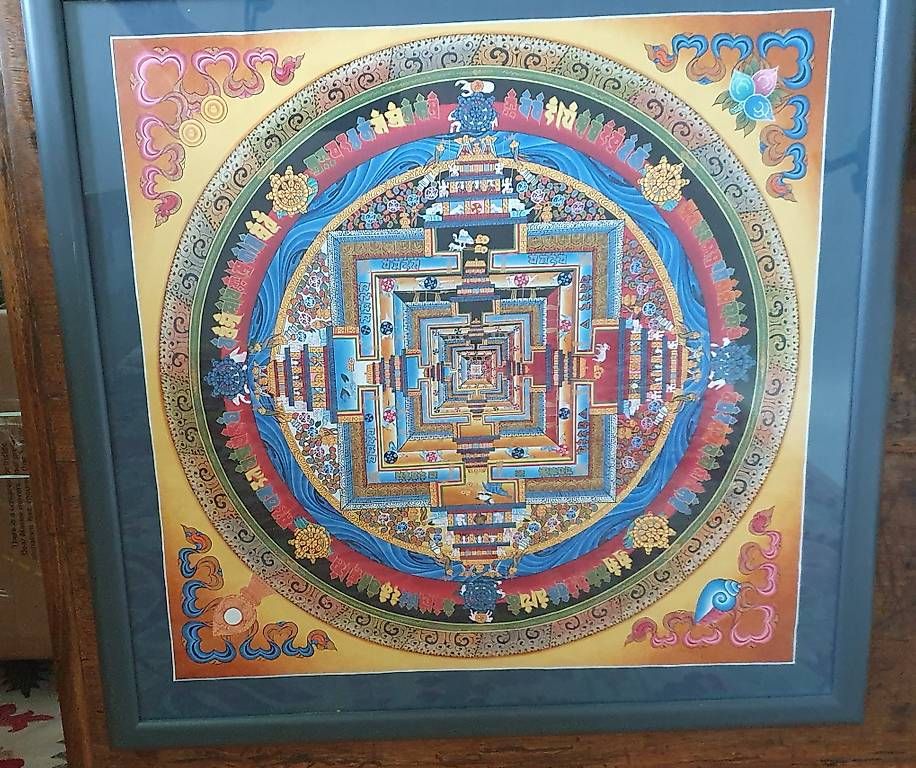 Cartoline: Handgemalte Kalachakra Mandala – Usato da Oberrieden venduto da Taramara 4