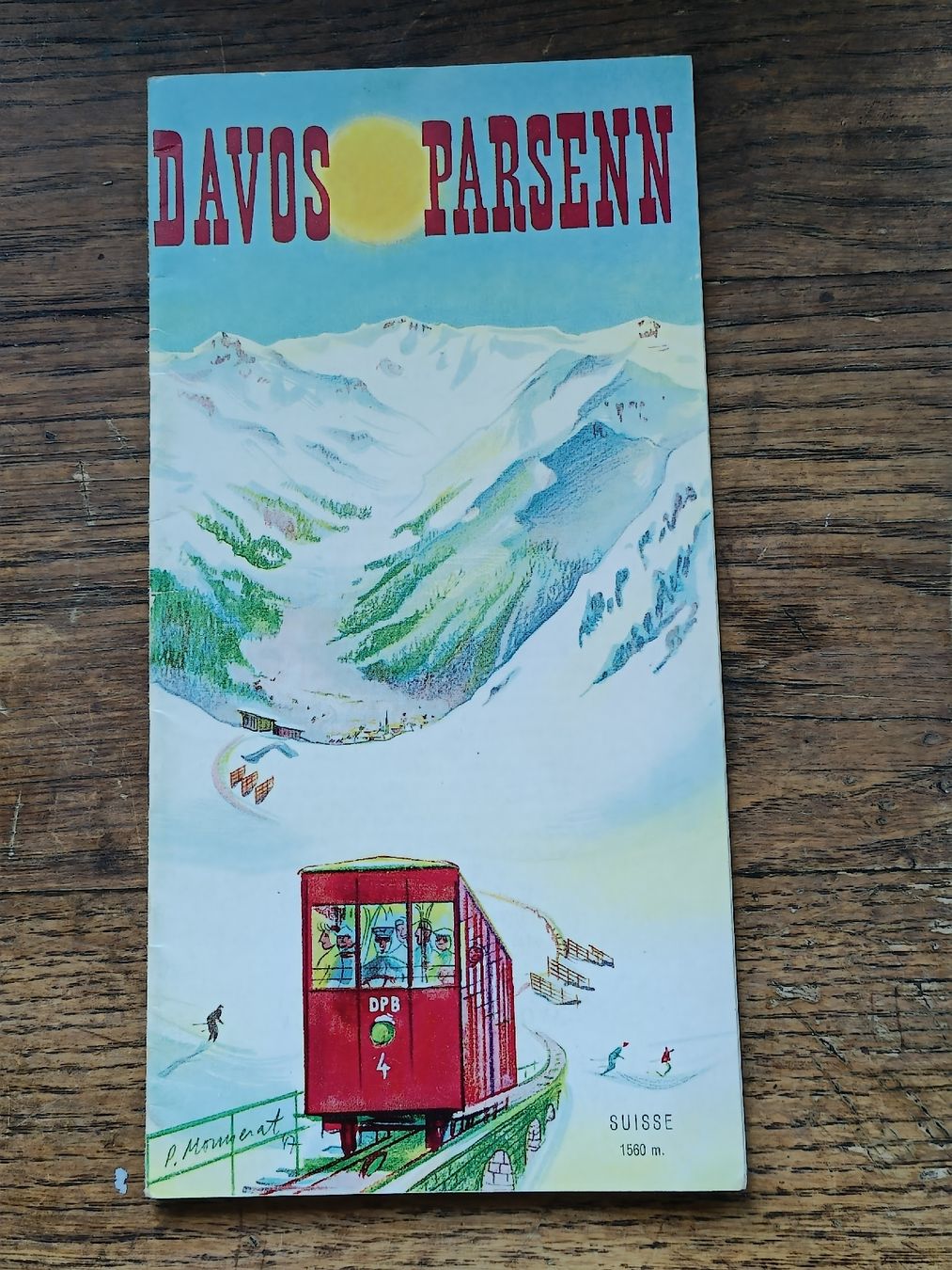 Documenti: Alter Prospekt / Davos Parsenn 1947-48 – Usato da Brugg AG venduto da Ente015 1