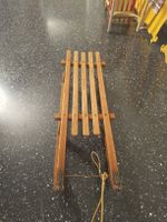 Davos Holzschlitten klassisch aus Holz guter Zustand