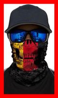 Bandana Sturmmaske Deutschland Germany Motorrad Helm Skull
