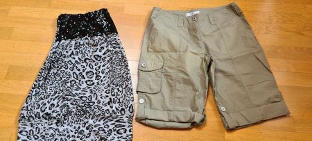 Shorts und Kleid