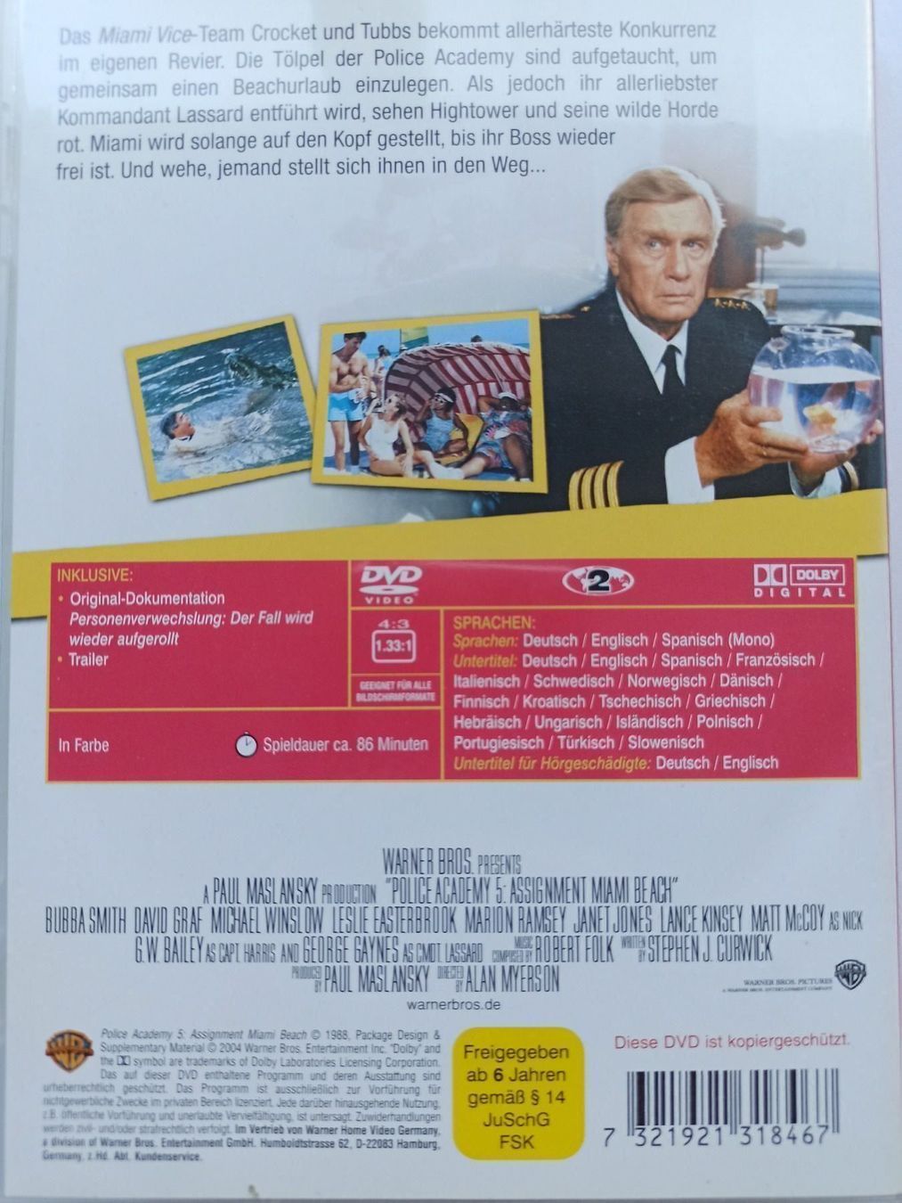Tutti i DVDs: Akademia Policyjna 5 - Miami Beach – Usato da Dübendorf venduto da kb86_MOVIE 1
