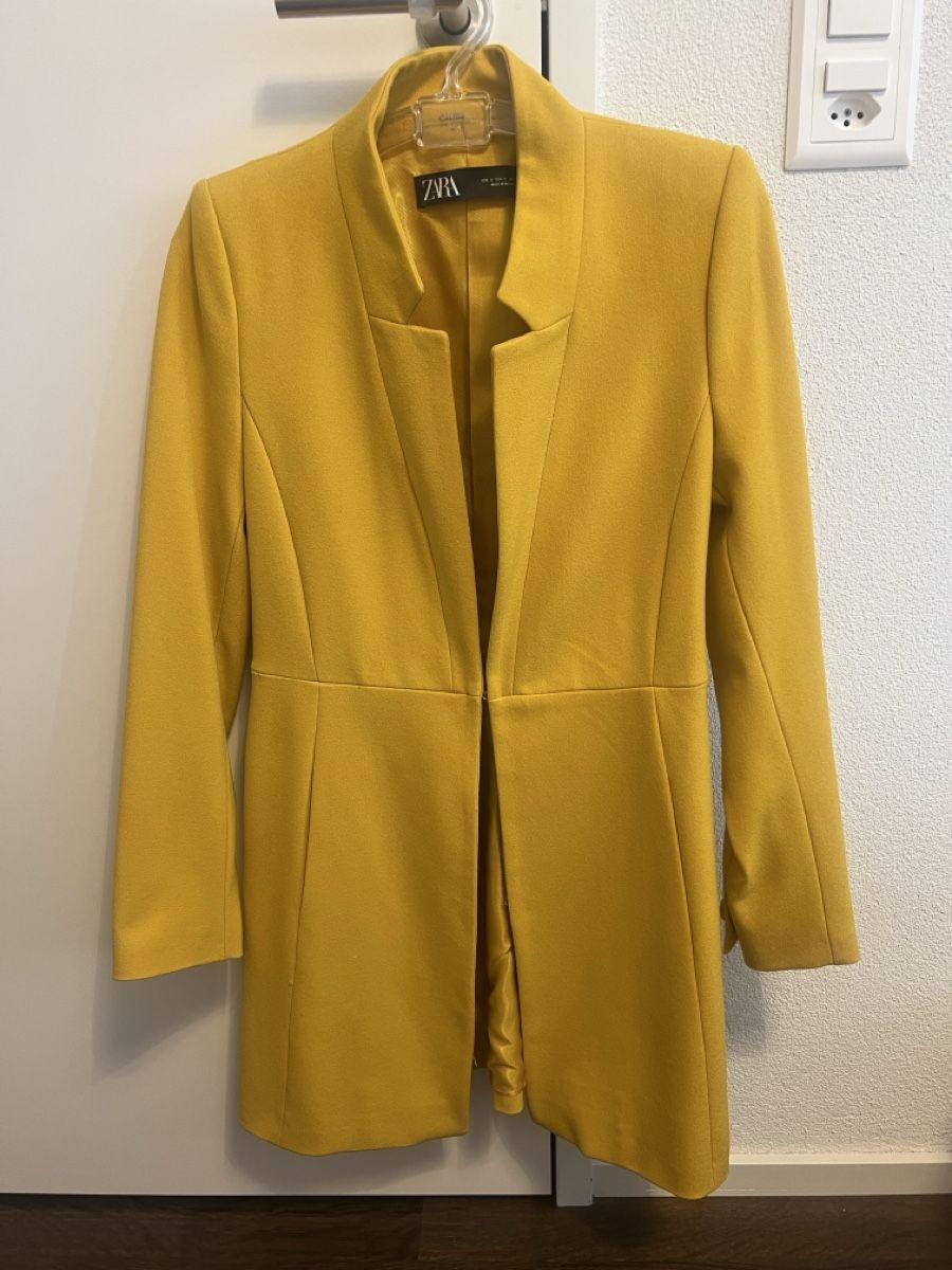 Zara Cappotti: Zara Blazer, Grösse S, Senfgelb – Nuovo (secondo la descrizione) da Niederlenz venduto da amina__