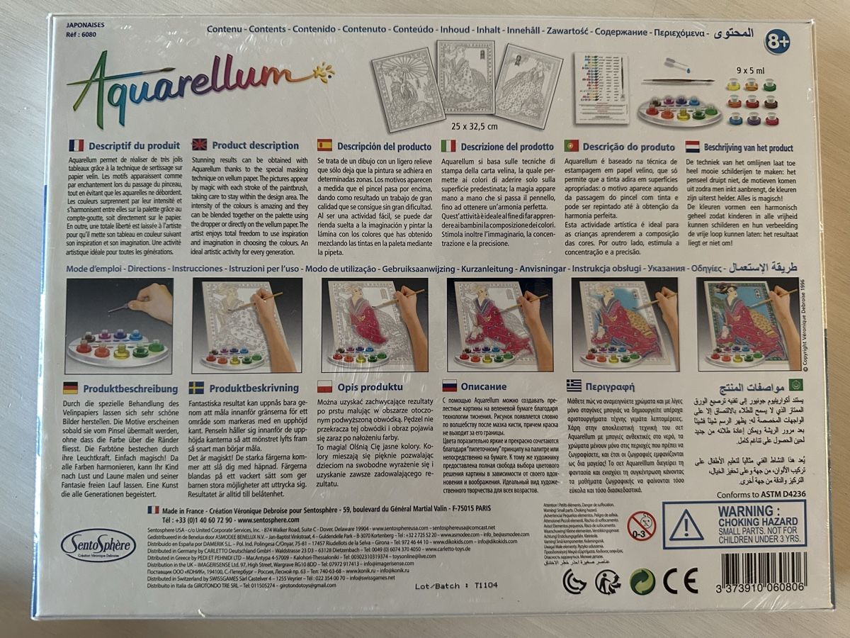 Giochi: Aquarellum – Nuovo e nell'imballaggio originale da Fribourg venduto da Handwerker07 1