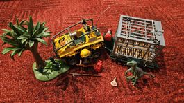Playmobil Amphibienfahrzeug mit Deinonychus 4175-A