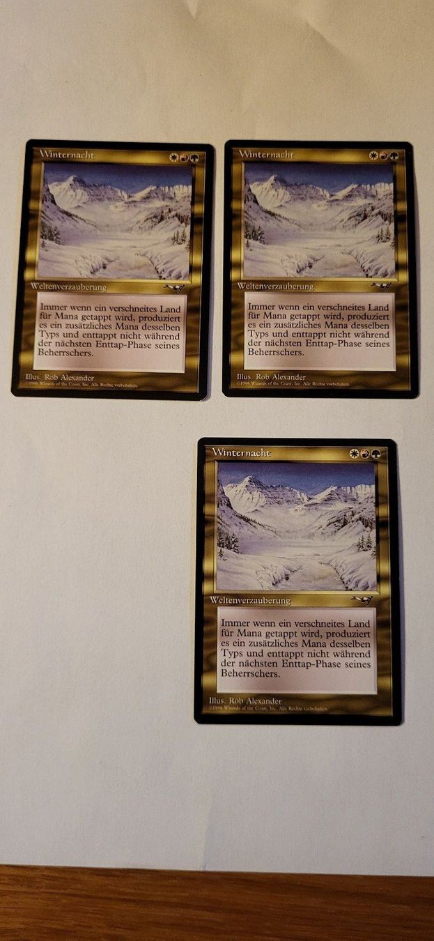 Magic The Gathering Carte collezionabili: MTG - Winternacht – Usato da Münsingen venduto da Heroism2010