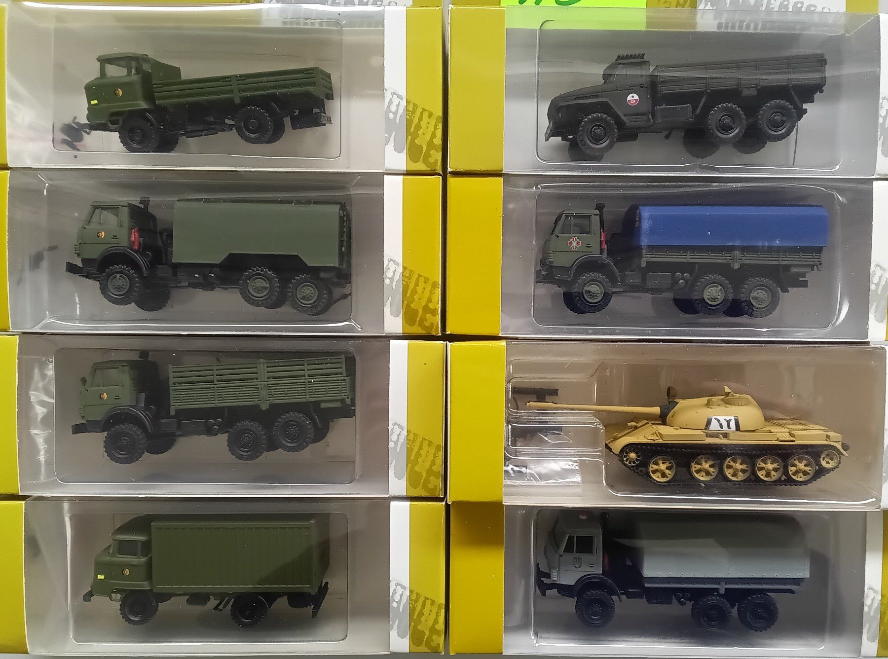 Herpa Modellini d'auto: Konvolut Herpa Roco minitanks Ostblock – Nuovo e nell'imballaggio originale da Bern venduto da Bantiger2000