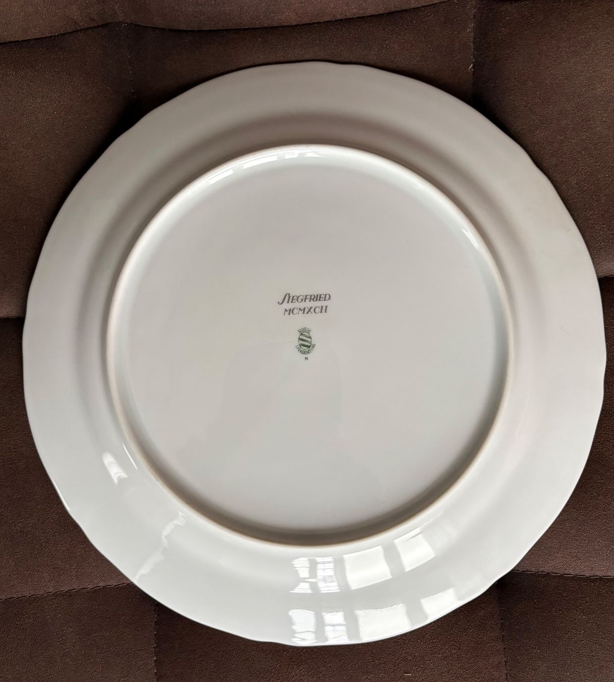 Siegfried Piatti: Assiette Langenthal porcelain Botanique Siegfried collection – Usato da Crans  Montana venduto da proff 2
