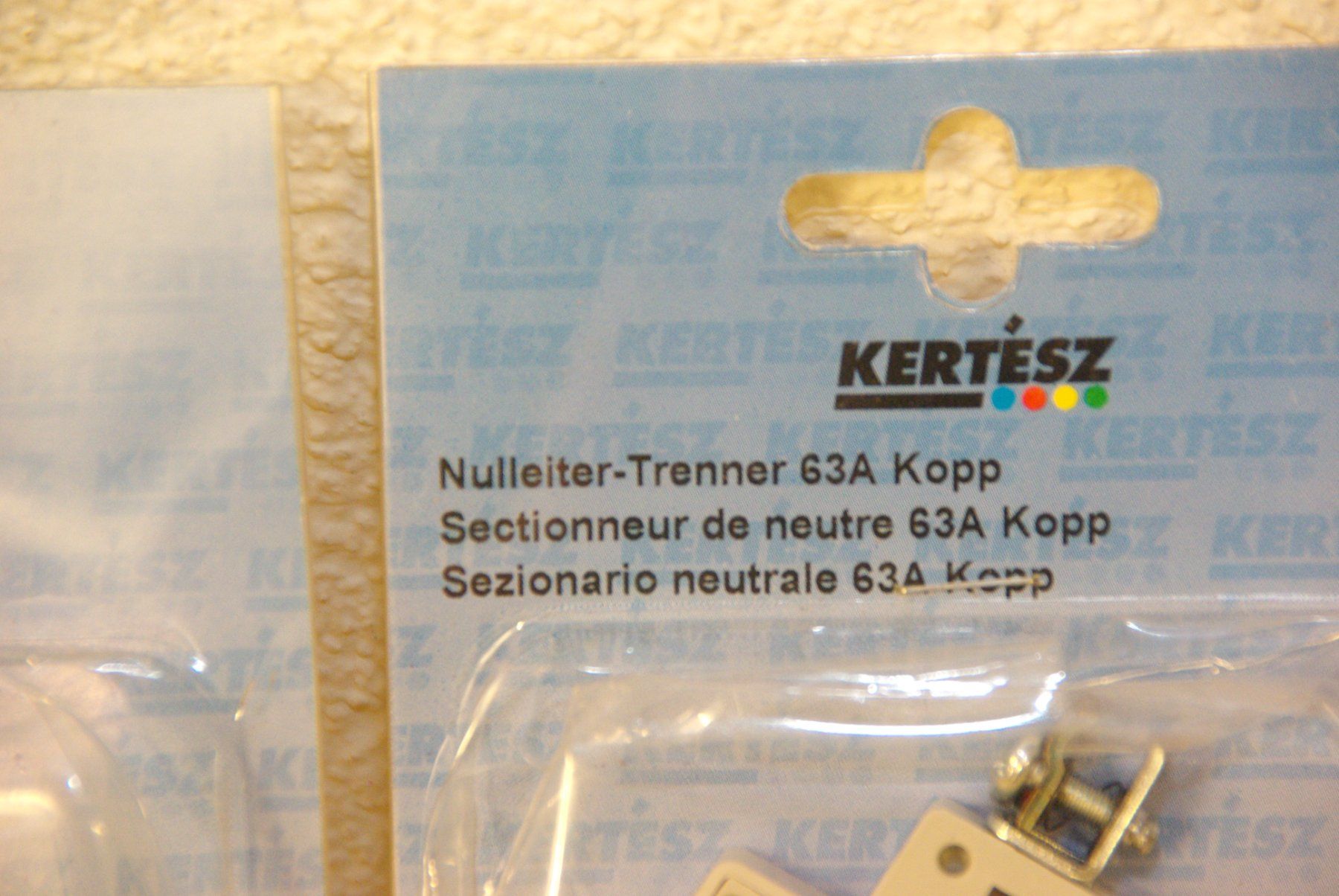 Interruttori: 2x Nulleiter-Trenner 63A von Kopp, OVP – Nuovo e nell'imballaggio originale da Herisau venduto da Cevianer1844 1