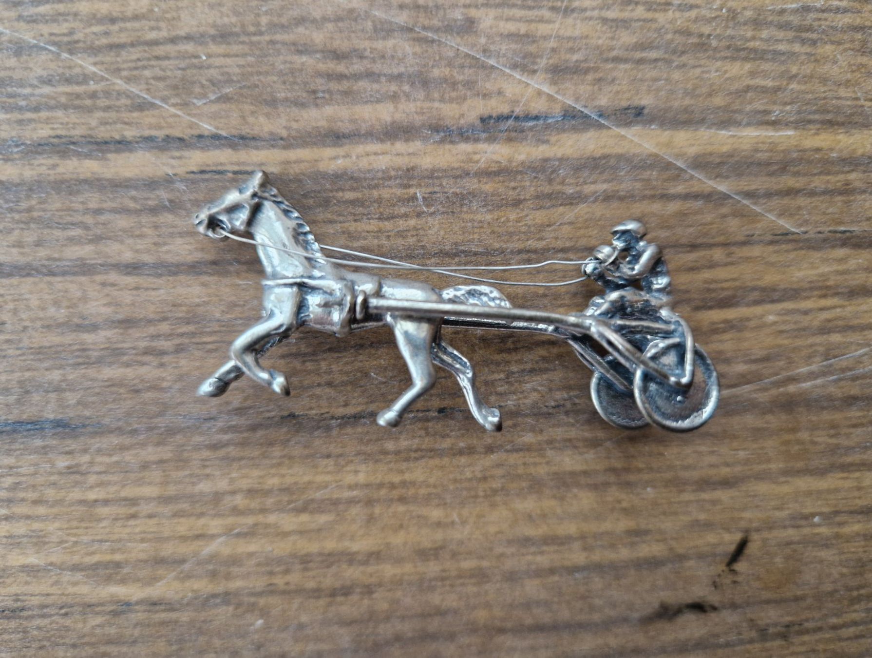 Statuette: Figur Miniatur Silber Storch – Usato da Mörschwil venduto da wunderkiste44 7