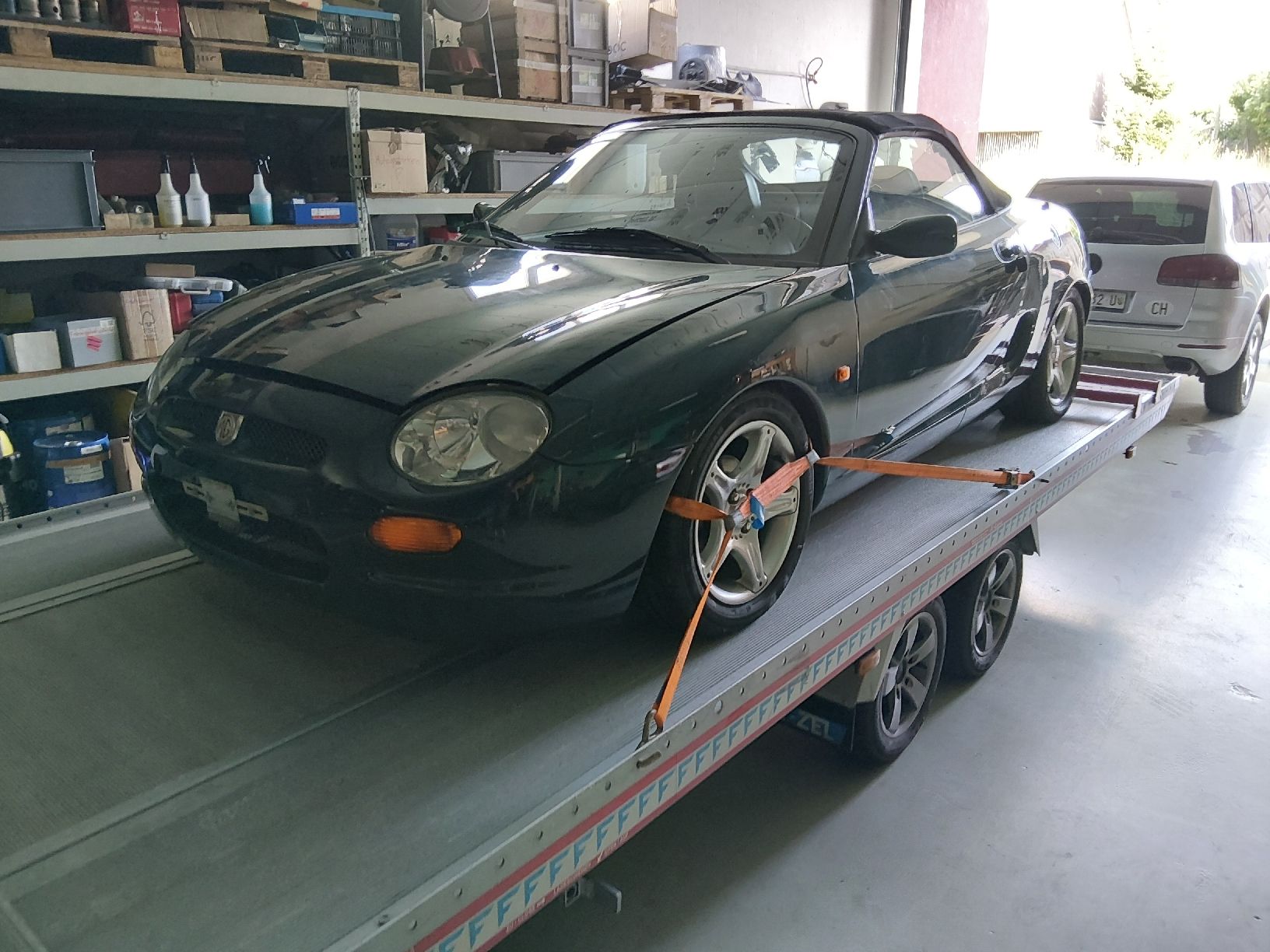 MG Autos: MG F mit Motorschaden – Défectueux à Hugelshofen par OldtimerBiefer8565