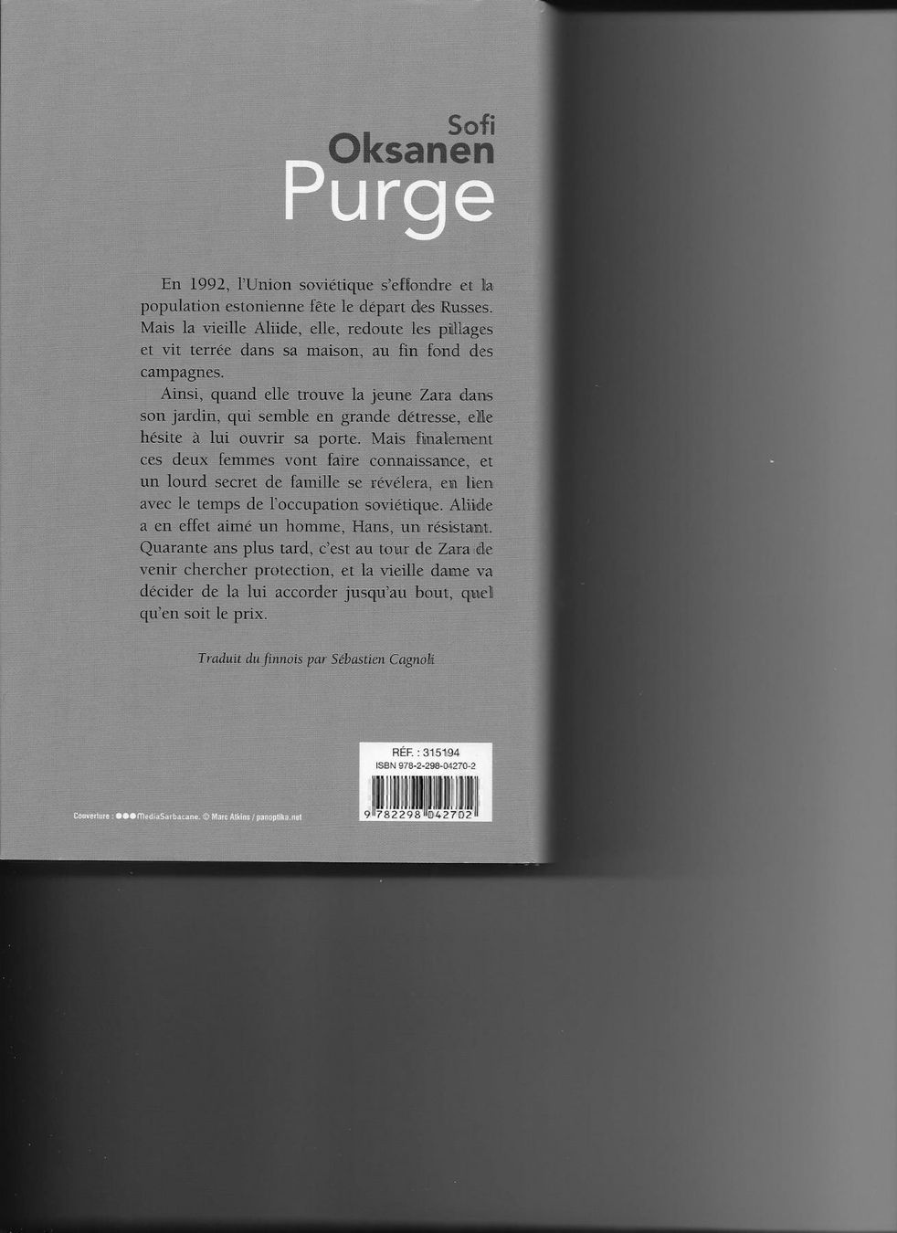 Libri: Purge Sofi Oksanen – Nuovo (secondo la descrizione) da Yverdon-les-Bains venduto da Monique6