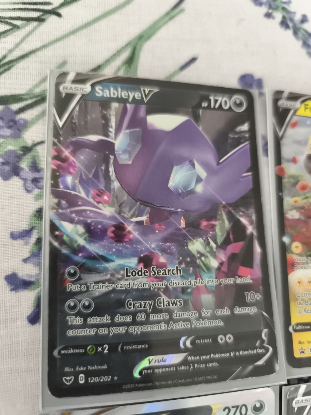 Pokémon Cartes à collectionner: lot de 6 cartes Pokémon  – D'occasion à Orbe par don_ym8h 4