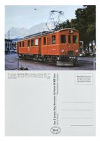 Chur Bahnhof Bahnhofplatz Arosa Bahn RhB ABDe 4/4 487