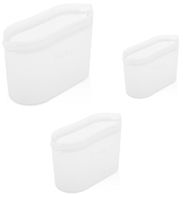 Beutel Bowl  3er Set weiss