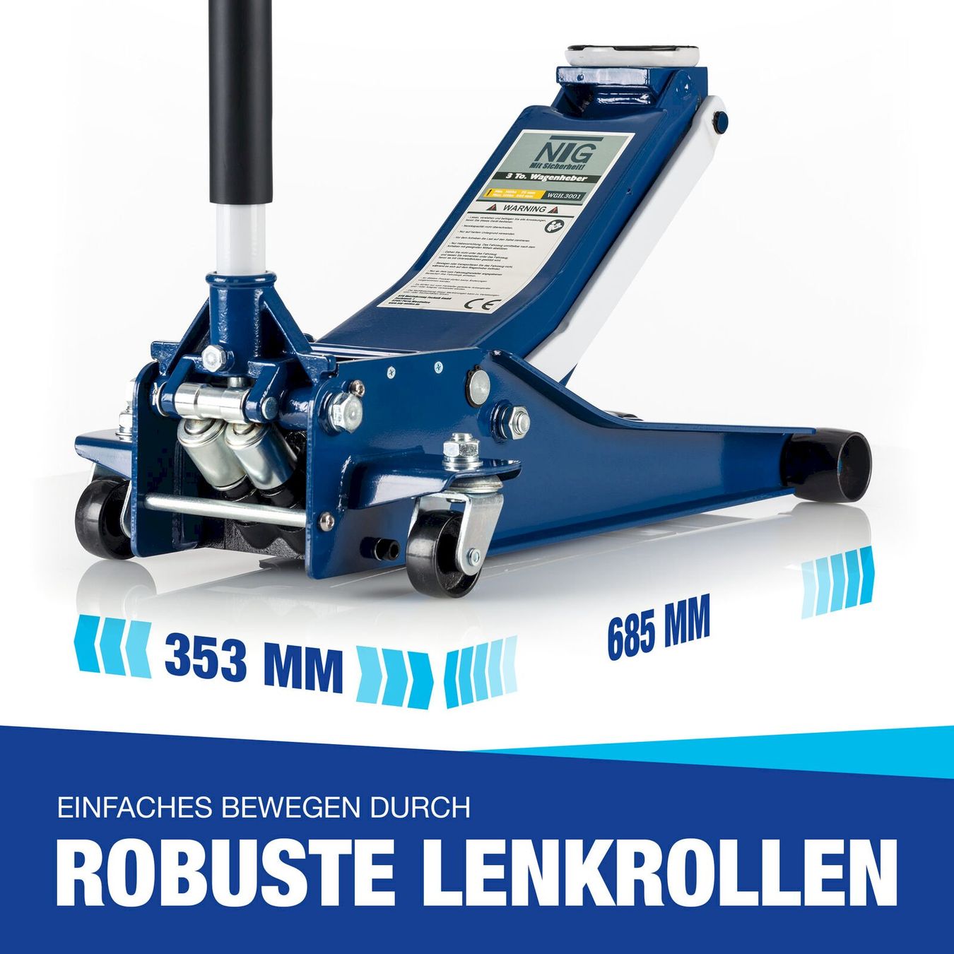 Assistenza stradale: Hydraulischer Wagenheber 3000kg – Nuovo e nell'imballaggio originale da Bottighofen venduto da zaap 1