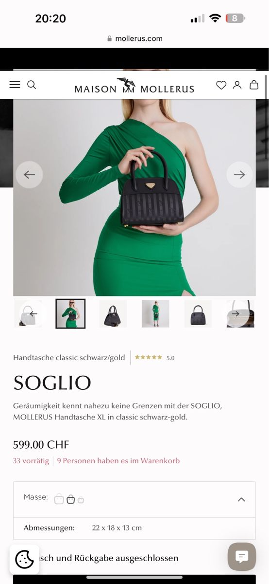 Maison Mollerus Taschen für Damen: Mollerus Soglio – Neu (gemäss Beschreibung) aus Landquart von Fisch0004 8