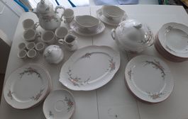 Vileroy & Boch Rosette Geschirrset Tafel- und Kaffee Service