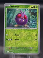 Venonat [Reverse Holo] #48 MEW 151 NM / 🇬🇧