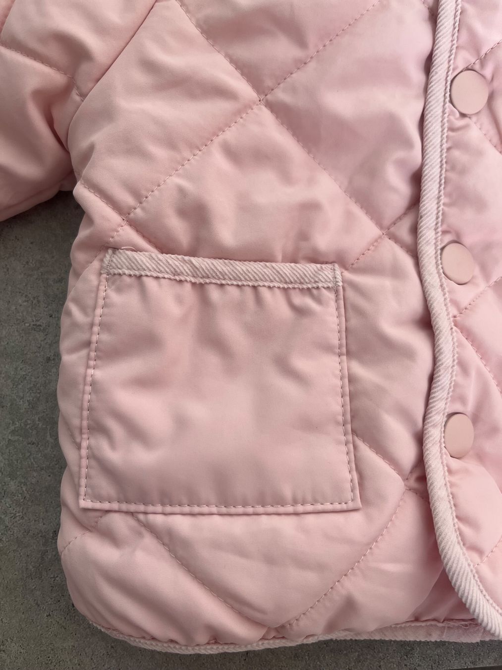 H&M Giacche & Cappotti: H&M, Steppjacke, Übergangsjacke, rosa, Gr. 68 – Usato da Mollis venduto da Miss_Dresses 3