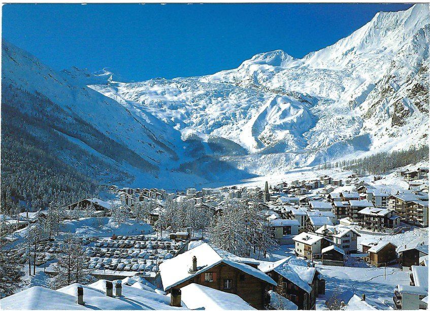 Cartoline postali: AK Saas-Fee, Wallis – Usato da Rheinfelden venduto da wil_m7gh