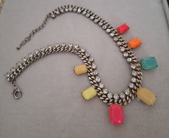 Vintage Kette Zirconia