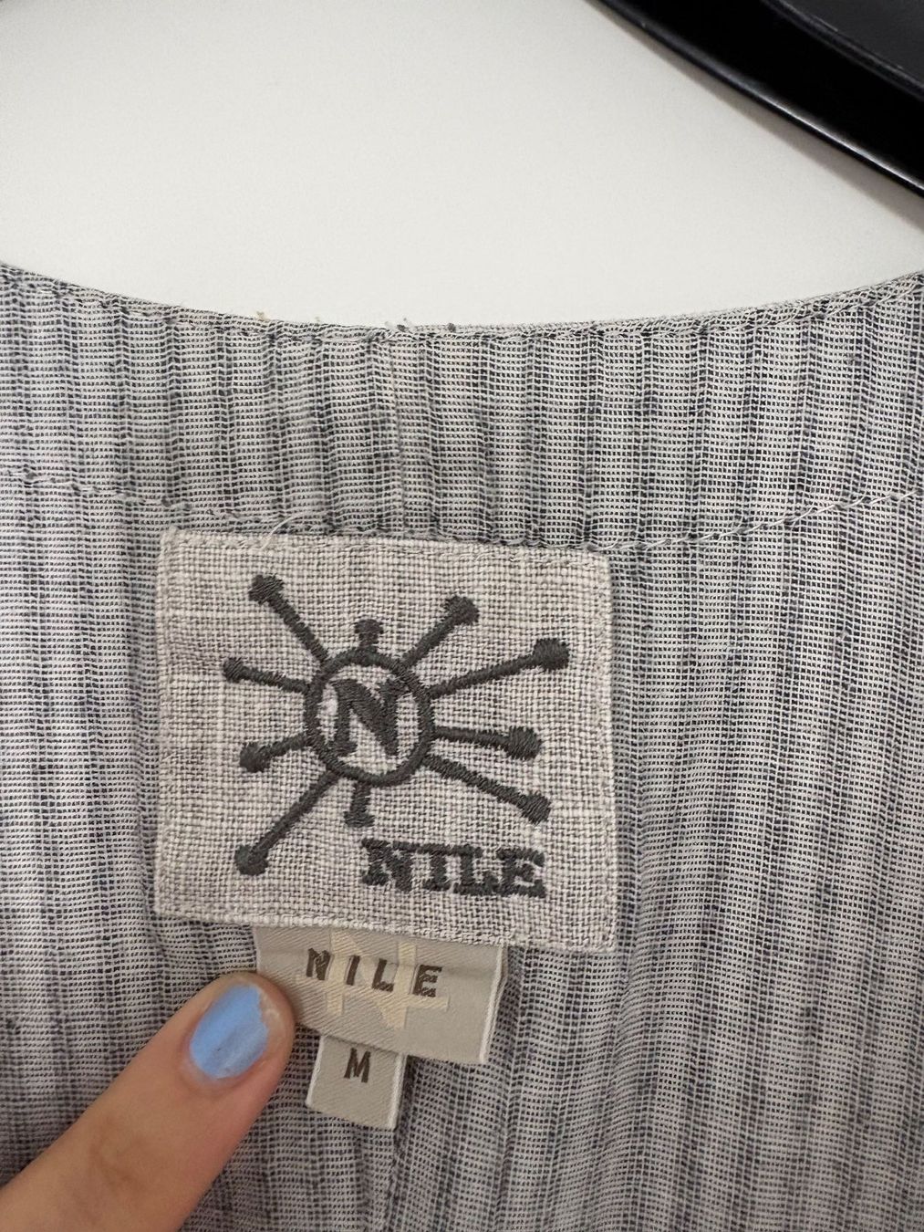 Nile Gilet & Giacche senza maniche: NILE Gilet - Size M - 100% Linen – Usato da Muzzano venduto da Sidney_3 2