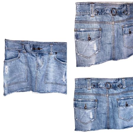 Jeansrock mini 5.-