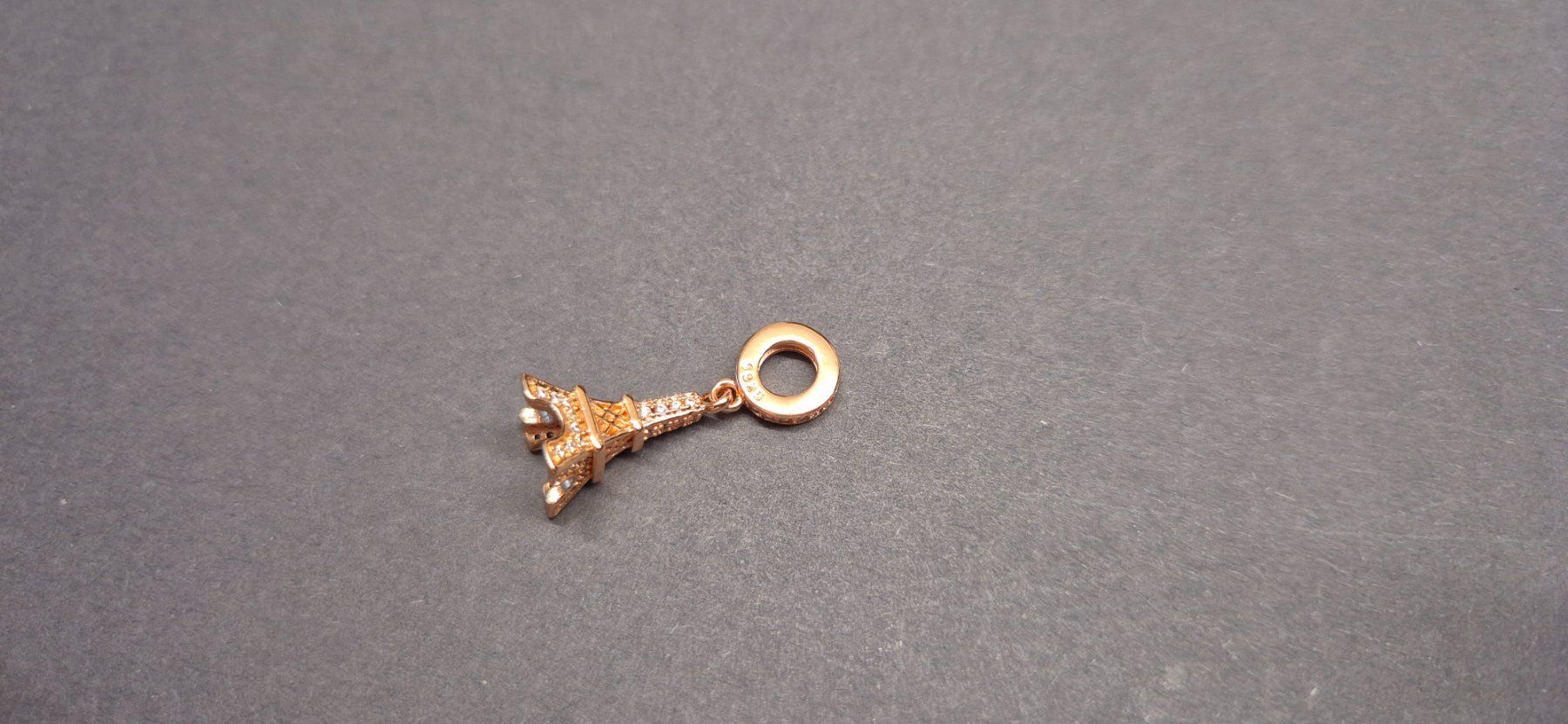 Ciondoli: Silber Charm Eiffelturm +Garantie – Nuovo (secondo la descrizione) da Rotkreuz venduto da Carbone_Bijou-Shop 1