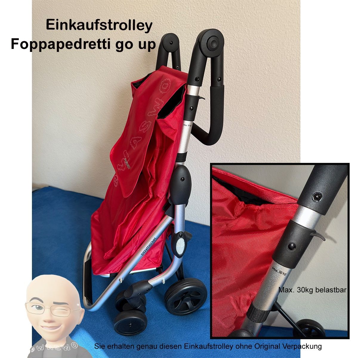 Altro per la casa: Einkaufstrolley go up von Foppapedretti – Nuovo (secondo la descrizione) da Istighofen venduto da Waswo 4