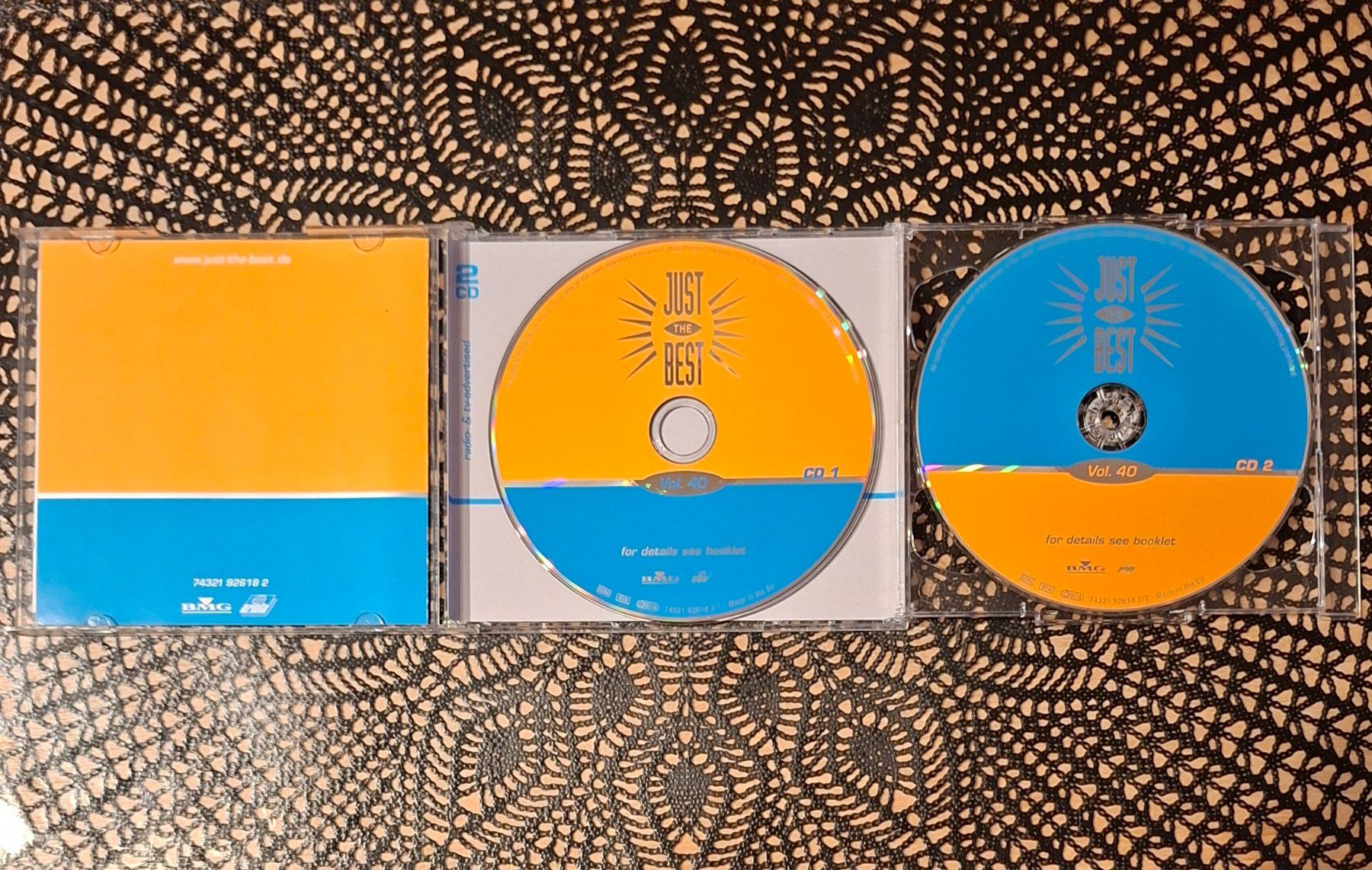 CD: Just The Best Vol. 40, 2CD Hit Compilation Sampler 2002 – Usato da Schönenberg TG venduto da breiti12 2