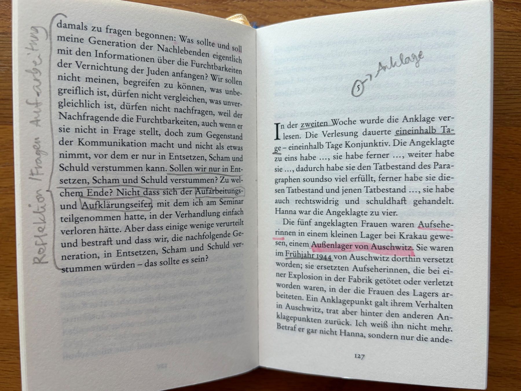Bücher: Der Vorleser - Berhard Schlink – Gebraucht aus Vallamand von hed_qx6n 3