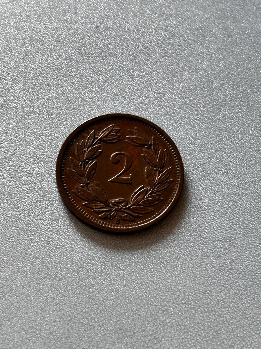 Alle Münzen: 2 rappen 1931 – Gebraucht aus Lugano von Mil-klr26 1