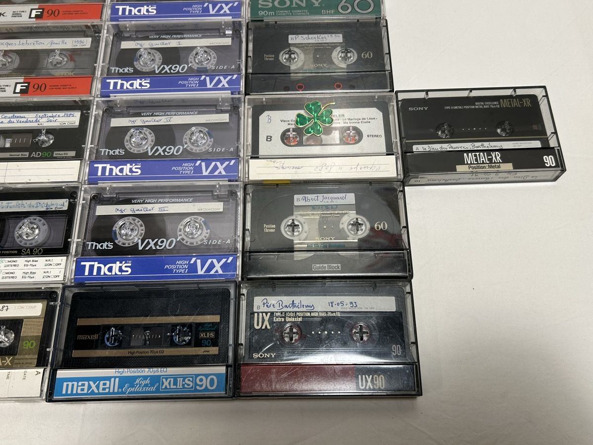 Kompaktkassetten: Cassettes audio divers Sony TDK  – Gebraucht aus Geneve von Fil1997 5