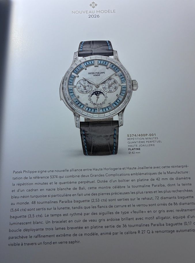 Libri: Catalogue de la collection Patek Philippe – Nuovo (secondo la descrizione) da Baden venduto da Goldbaum 2
