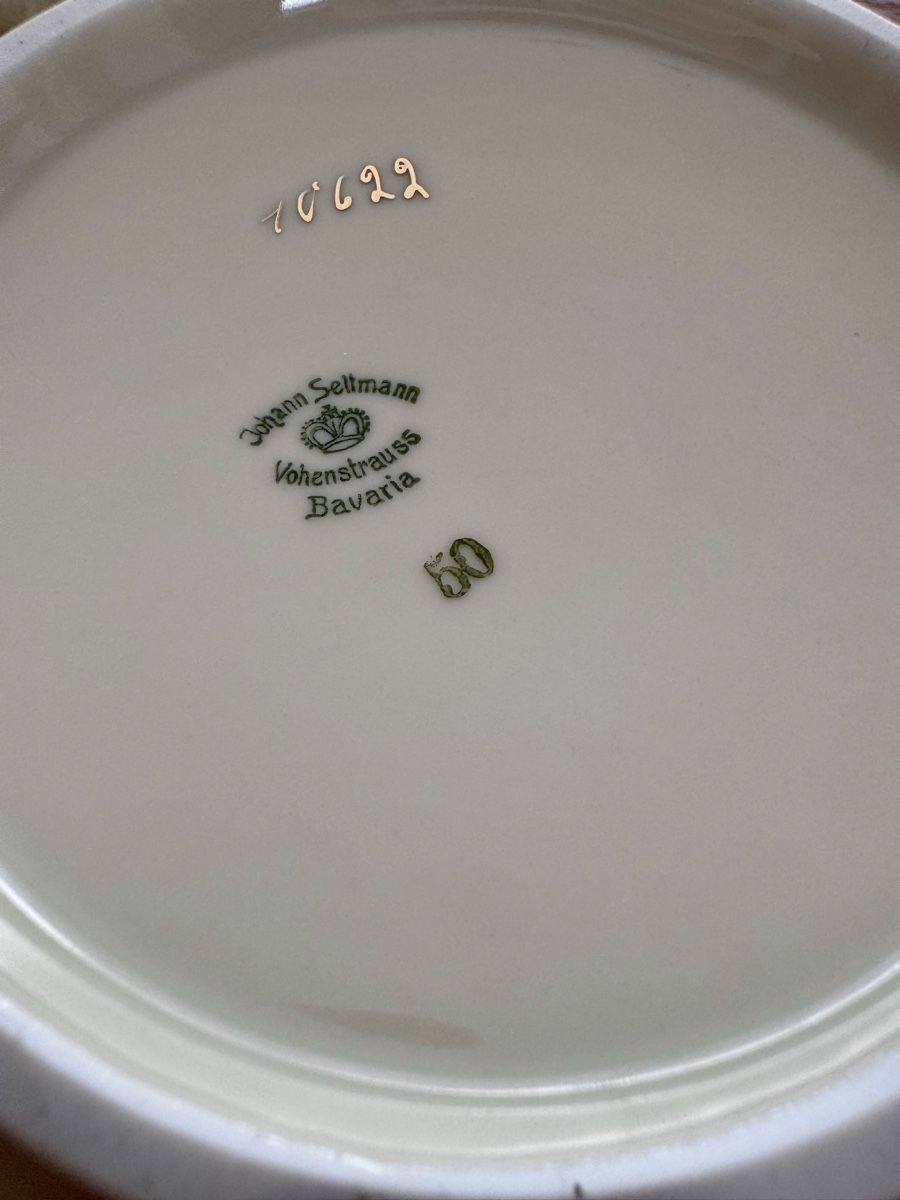 Seltmann Geschirrsets: Seltmann Kaffeeservice 3-teilig Blumenmuster creme – Neu (gemäss Beschreibung) aus Birr von Jesaja26.4 9