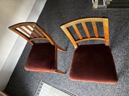 2x CHAISES en bois - STÜHLE aus holz