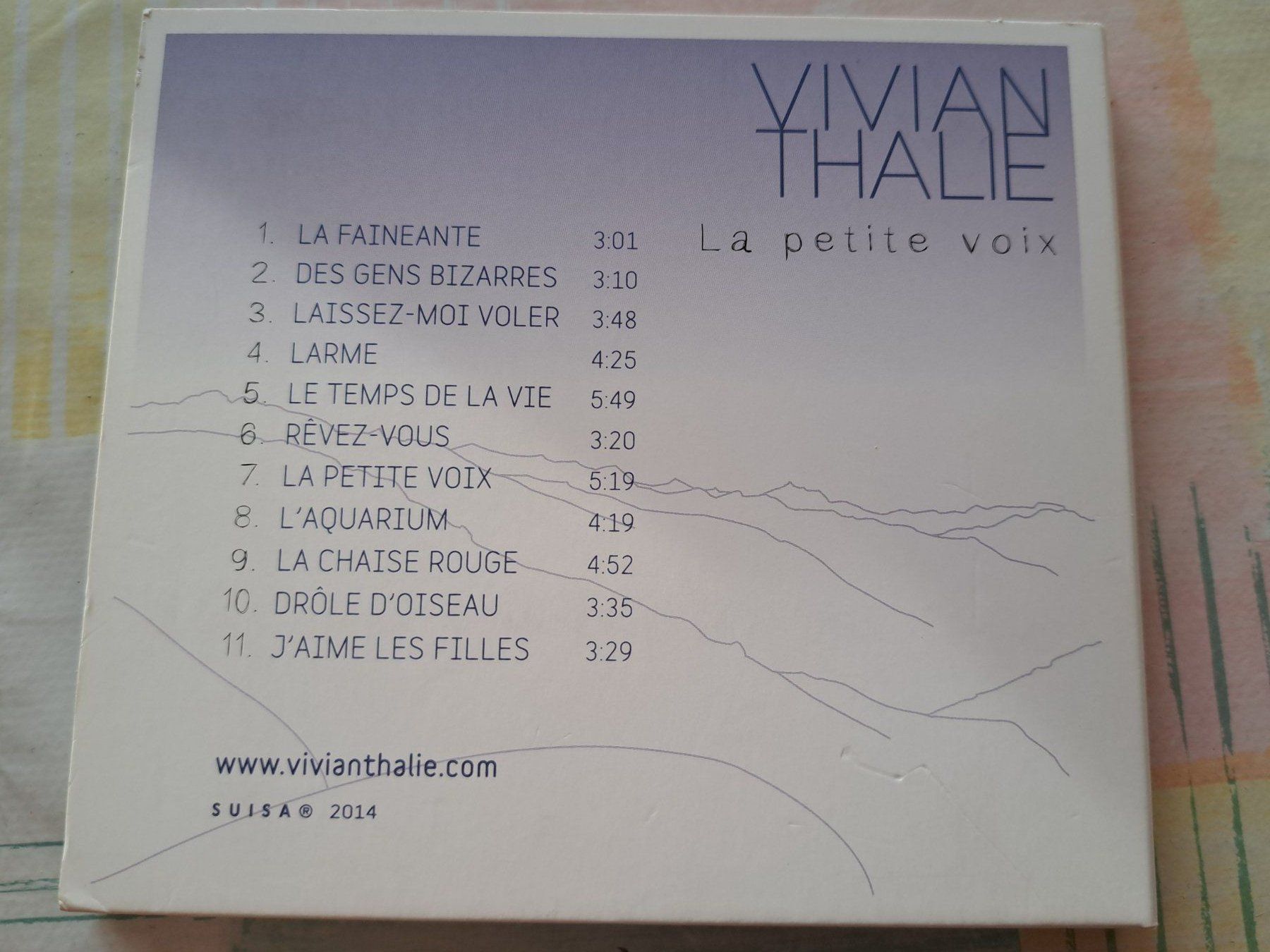 CD: Cd Vivian Thalie - La petite voix – Usato da Pully venduto da bro_n52j 1