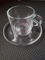 Nespresso Lungo Tasse & Untertasse, Glas