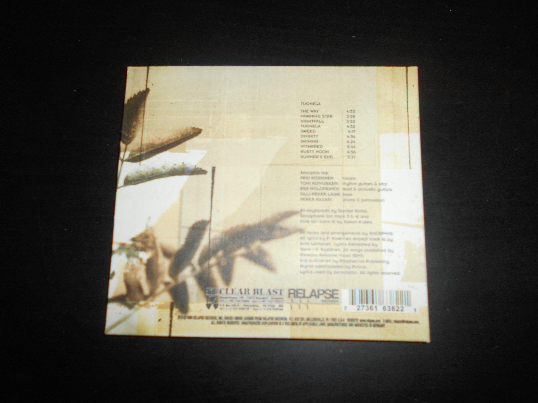 CD: Amorphis – Tuonela / 1999 / Digi – Usato da Aarberg venduto da witchhunter01 2