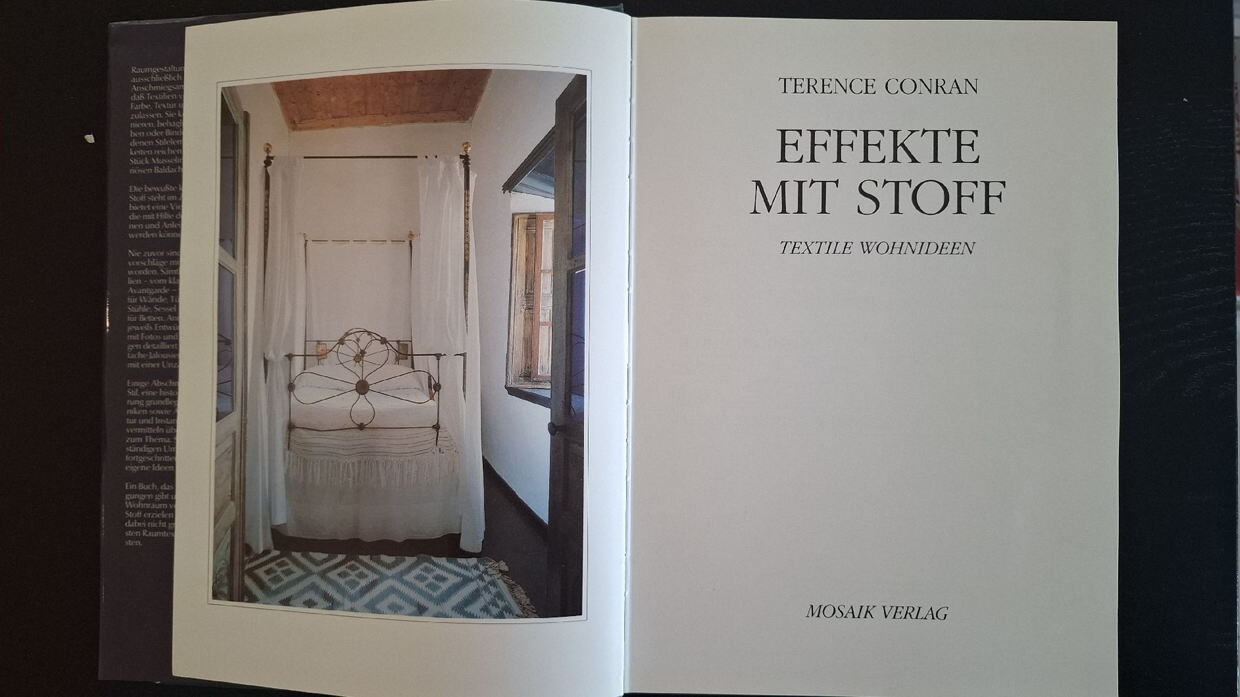 Libri: Effekte mit Stoff•Textile Wohnideen•Terence Conran – Usato da Ottenbach venduto da Rasenmaeeher 4