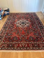 Perserteppich Iran rot geblümt 205x 315cm guter Zustand